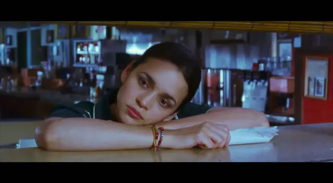 Norah Jones in a cafe scene from My Blueberry Nights