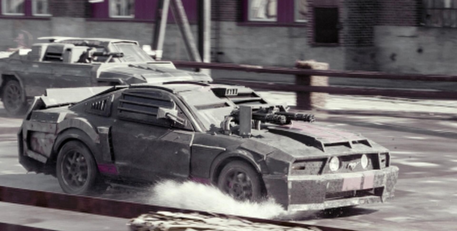 Death Race movie scene