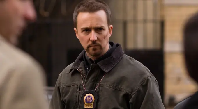 Edward Norton as Ray Tierney in the 2008 film Pride and Glory