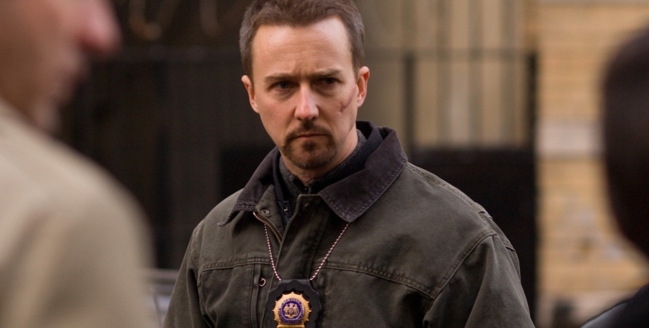 Edward Norton as Ray Tierney in the 2008 film Pride and Glory