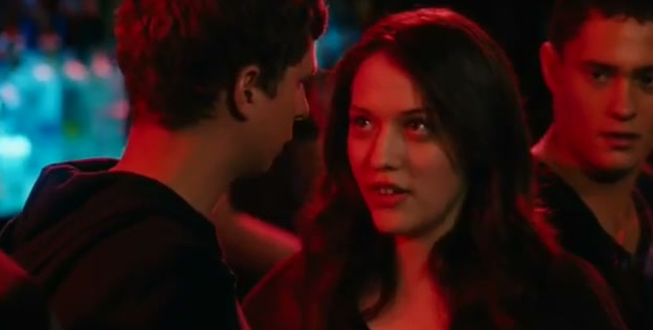 Kat Dennings and Michael Cera in Nick and Norah's Infinite Playlist