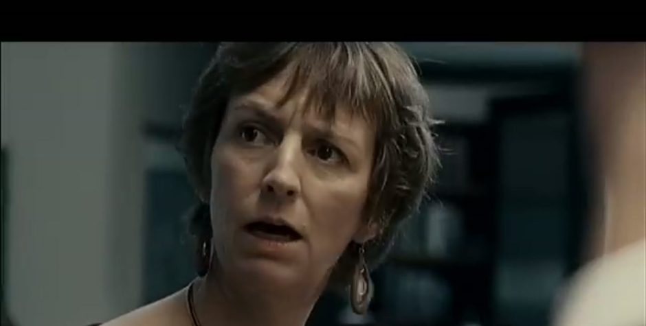 Movie review scene