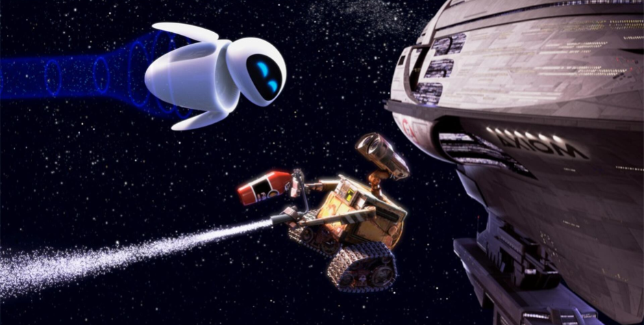 Wall E movie scene
