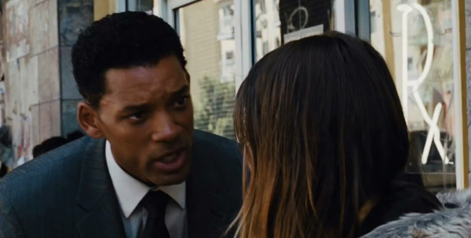 Will Smith and Rosario Dawson in Seven Pounds