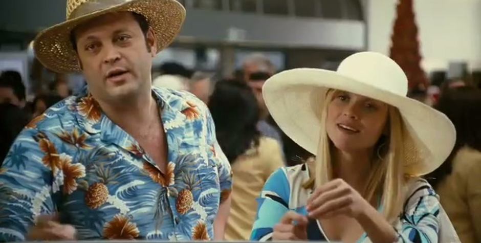 Vince Vaughn and Reese Witherspoon in Four Christmases