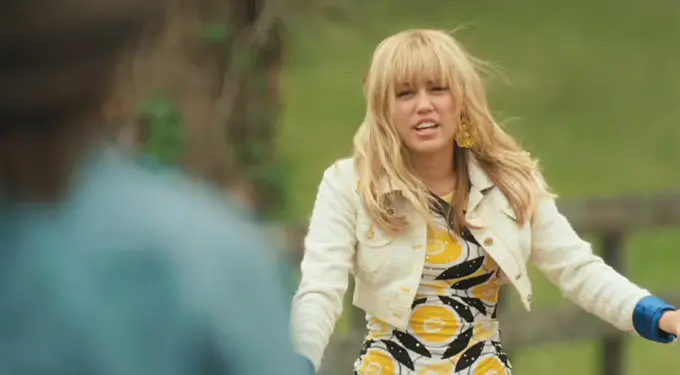 Miley Cyrus in Hannah Montana: The Movie
