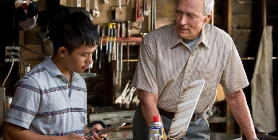 Gran Torino movie scene