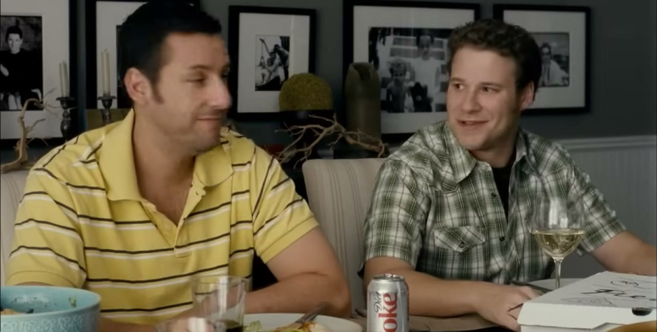 Adam Sandler and Seth Rogen in Funny People