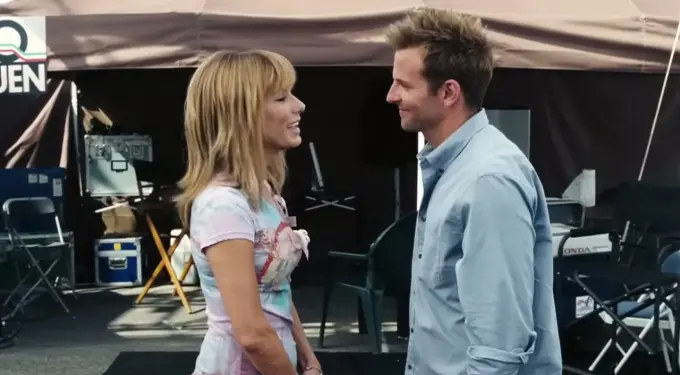 Sandra Bullock and Bradley Cooper in All About Steve