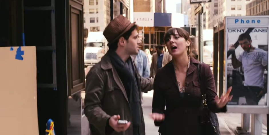 Movie review scene