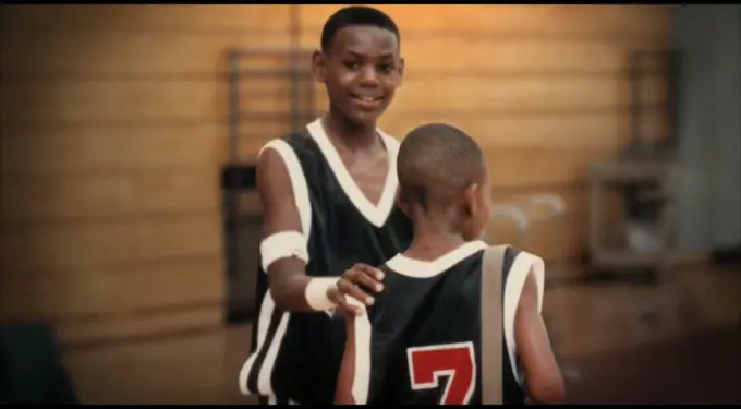 Basketball scene from More Than A Game