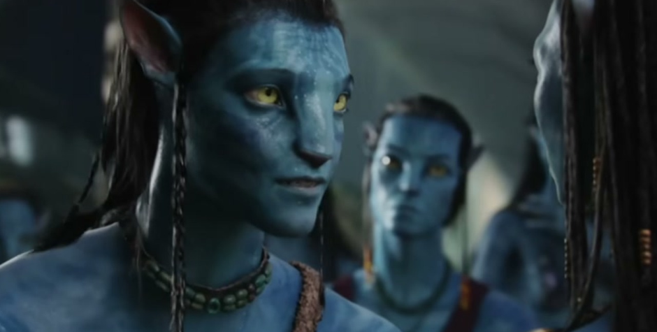 Neytiri and Jake Sully in Avatar