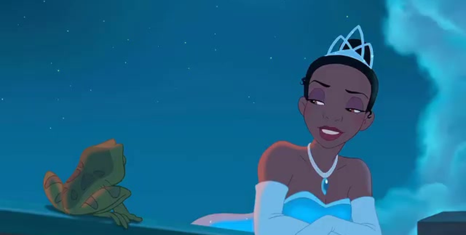 Princess Tiana in The Princess and the Frog