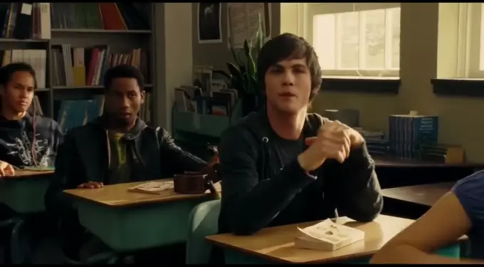 Movie review scene