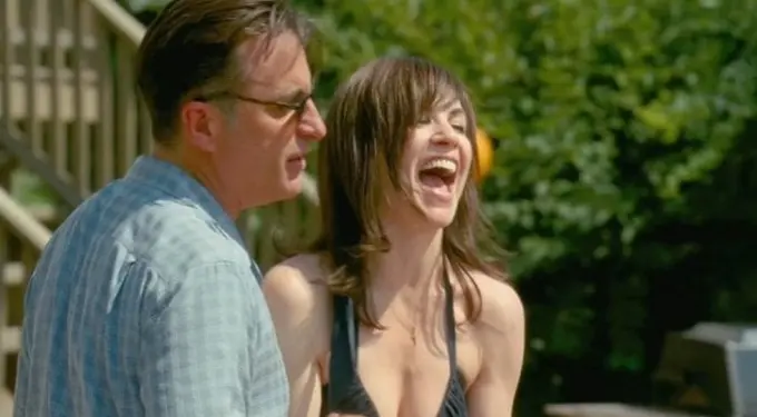 Andy Garcia and Emily Mortimer in City Island