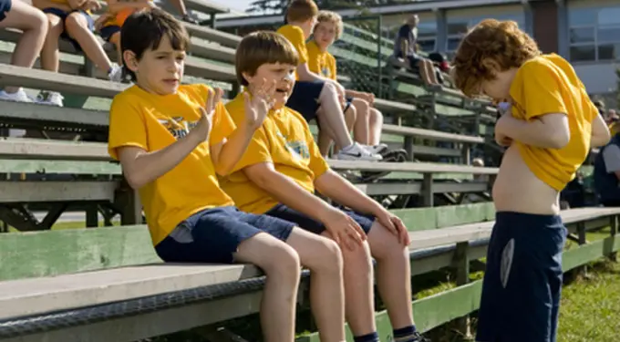 Diary of a Wimpy Kid movie scene