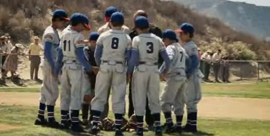 Baseball team in The Perfect Game