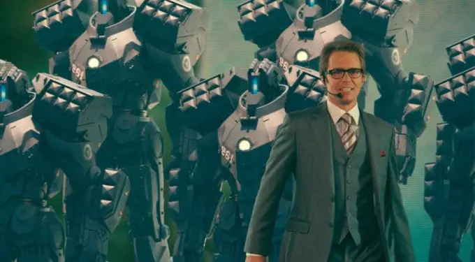Iron Man 2 movie scene