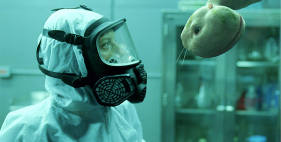 Splice movie scene