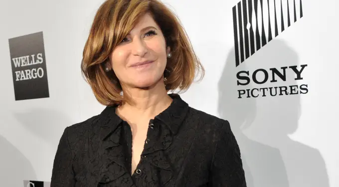 Amy Pascal in black dress at Sony Pictures event