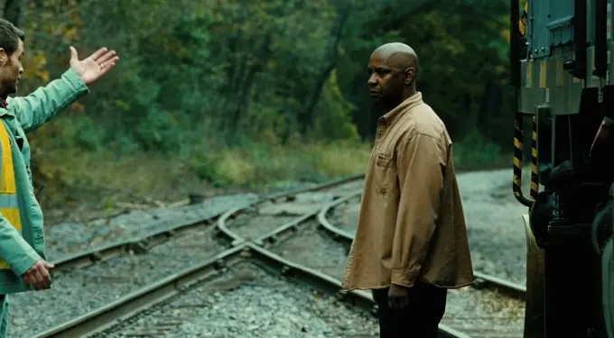 Denzel Washington and Chris Pine in Unstoppable