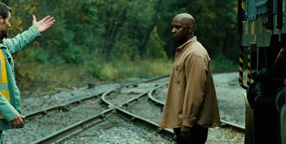 Denzel Washington and Chris Pine in Unstoppable