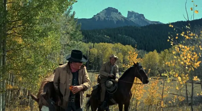 Jeff Bridges and Hailee Steinfeld in True Grit