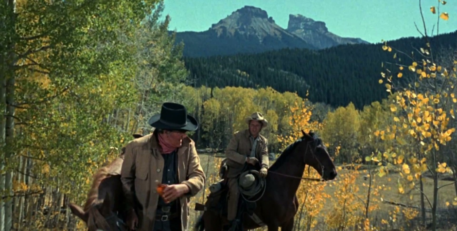 Jeff Bridges and Hailee Steinfeld in True Grit