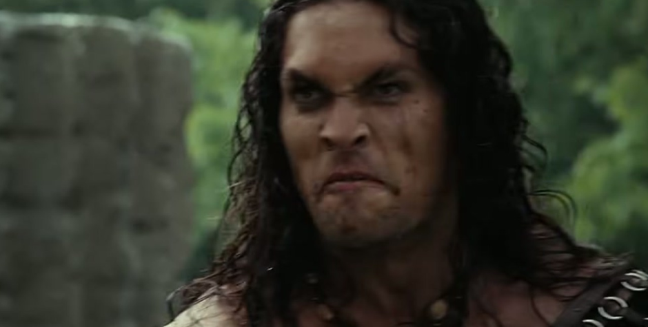 Jason Momoa in Conan the Barbarian