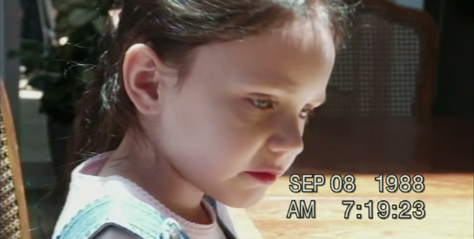 Young girl in Paranormal Activity 3