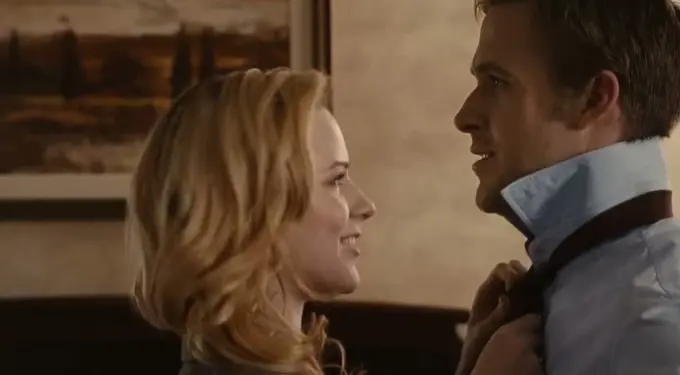 George Clooney and Evan Rachel Wood in The Ides of March