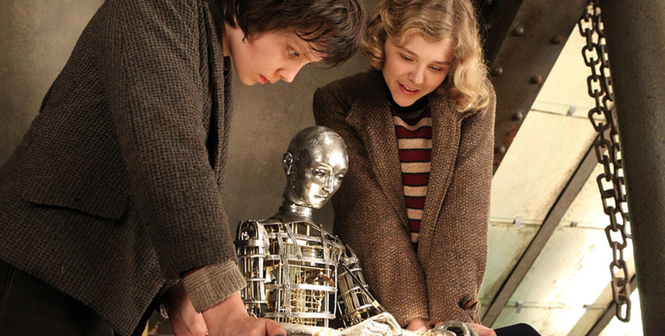 Hugo movie scene