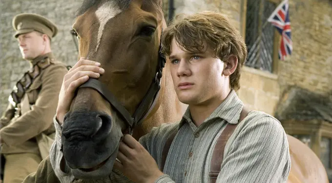War Horse movie scene