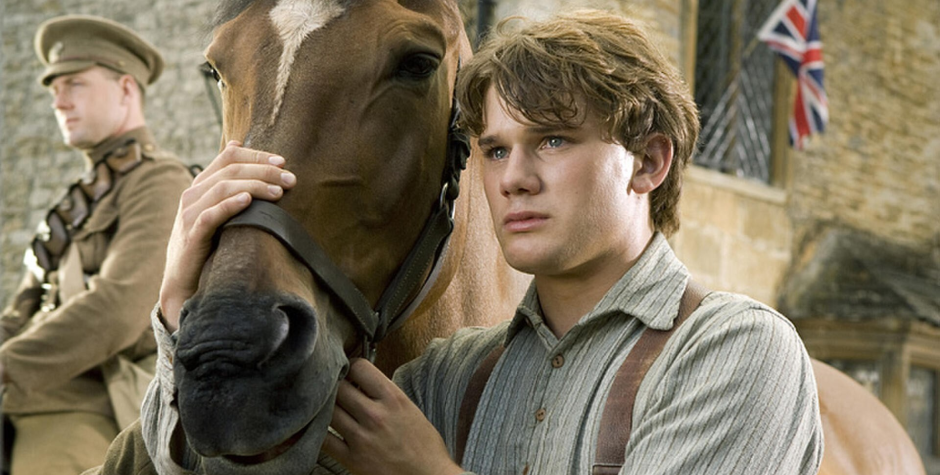 War Horse movie scene