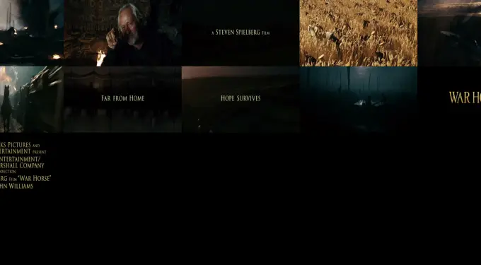 War Horse movie still