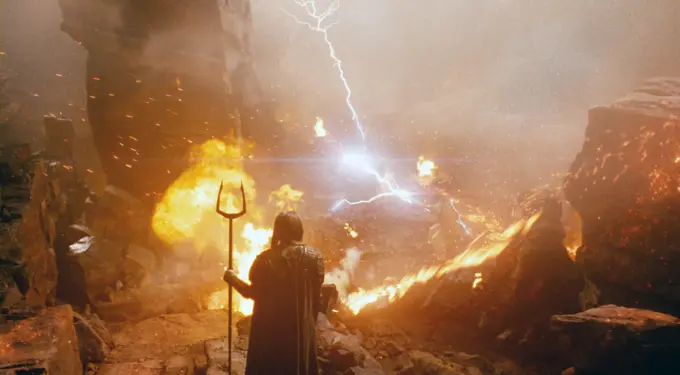 Wrath of the Titans movie scene