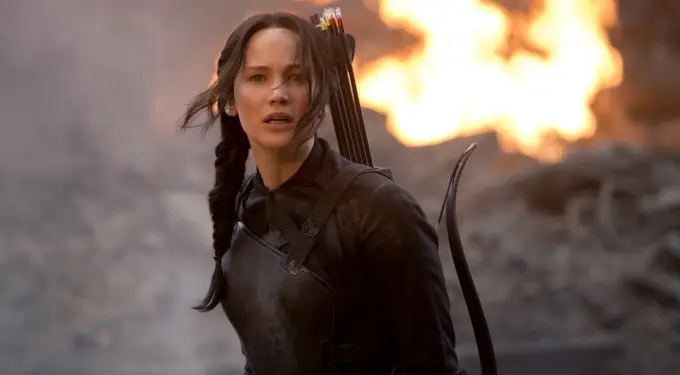 The Hunger Games movie scene