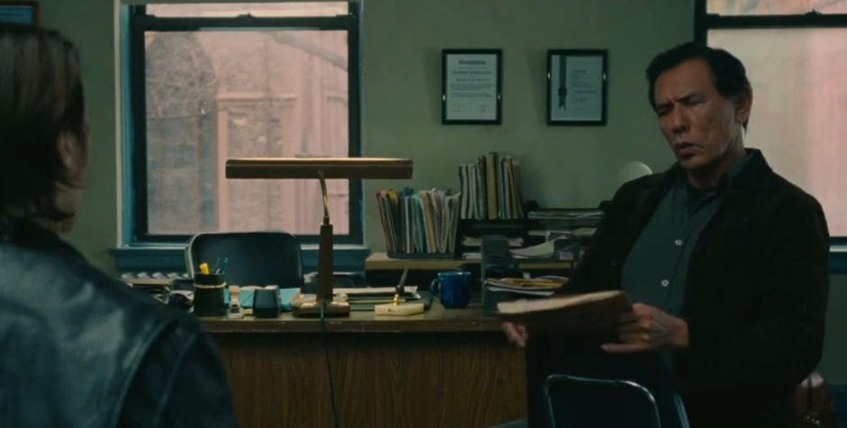 Robert De Niro and Paul Dano in Being Flynn
