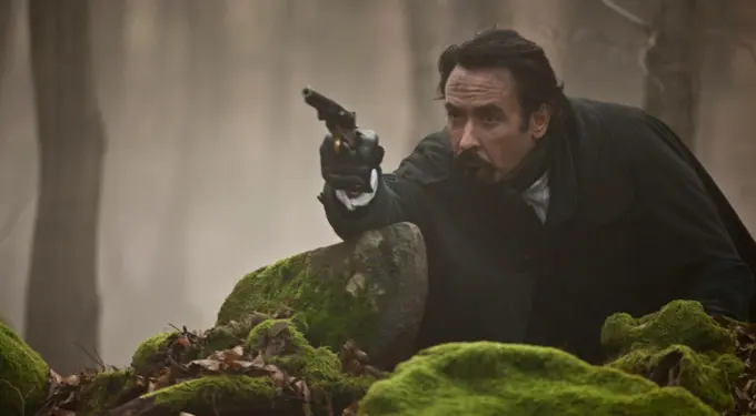 The Raven movie scene