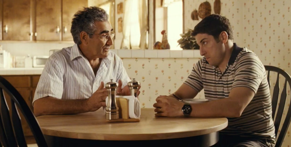 Eugene Levy and Jason Biggs in American Reunion