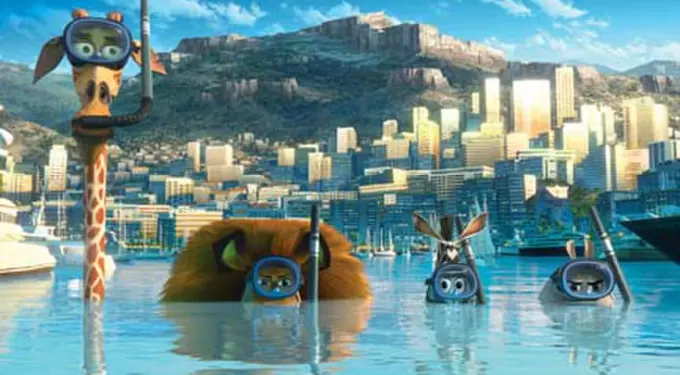 Madagascar 3: Europe's Most Wanted movie scene