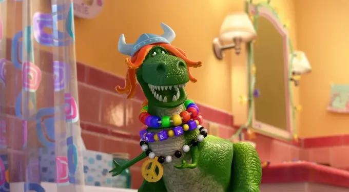 Partysaurus Rex movie scene