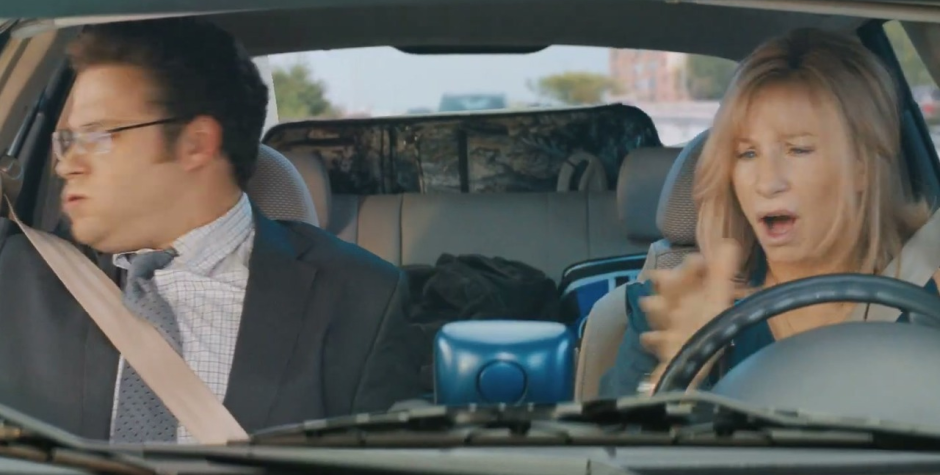 Barbra Streisand and Seth Rogen in The Guilt Trip