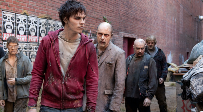Nicholas Hoult as R in a scene from Warm Bodies