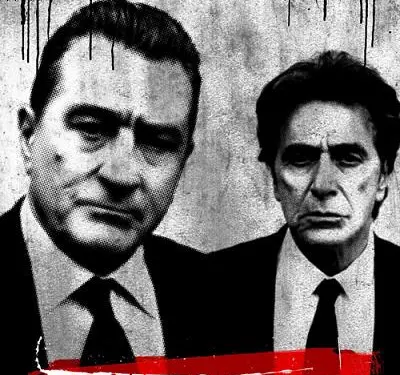 Robert De Niro and Al Pacino in Righteous Kill movie poster