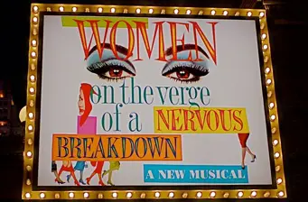 Poster for Women on the Verge of a Nervous Breakdown Broadway musical