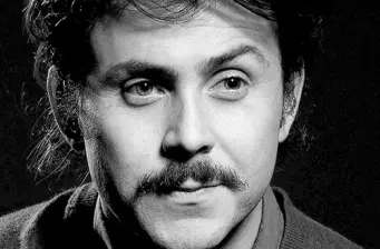 Black and white headshot of Mexican director Gerardo Naranjo