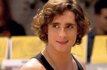 Mexican actor Diego Boneta looking off camera, casual setting