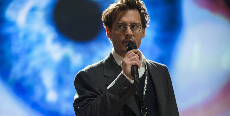 Johnny Depp in 'Transcendence'