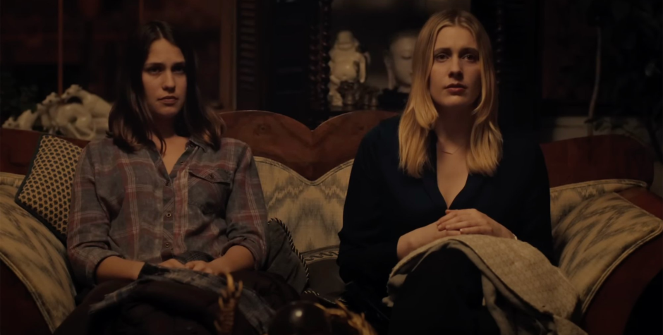 Greta Gerwig and Lola Kirke in Mistress America